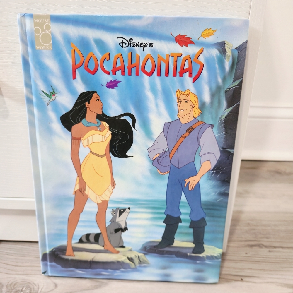 Walt Disney's 1995 Vintage Mouse Works Pocahontas Story Book